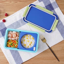 Hộp giữ nhiệt LocknLock Yummy Lunch Box 1450ml - 3 Màu (xanh, hồng, vàng) - LHC8044